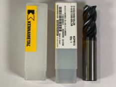 Two, Kennametal Harvi End Mill D:20 Z:4 (KCPM15) New