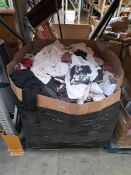 Assorted Pre-owned clothing and related.