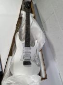 Ibanez GRG140 Electric Guitar - White - New.
