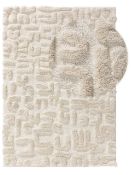 Bentua POP Shaggy Rug Tibo, Cream/Beige, 160 x 230R. New