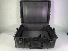 Waterproof Plastic Equipment Case With Wheels, New