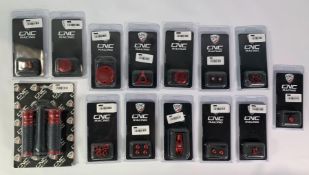 Mixture Of Forteen Motorbike CNC Racing Items. Sealed As New.