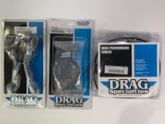 Drag Specialties Motorbike Items To Include Levers Slot In Black (06100142) Vinyl Throt Cable 37
