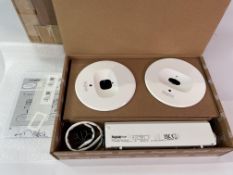 Six Beghelli Lungalargaluce Built-In - 19339 LLARG DWRC CT 24W GL SA LF (high-performance emergency