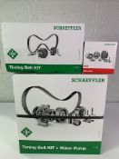 Schaeffler parts to include Timing Belt Kit and Water Pump (530047130) Timing Belt Kit (530059211) a