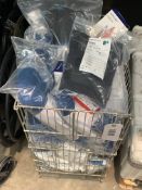 A basket of assorted Braces, Supports, and more