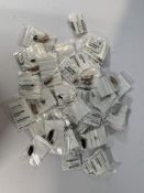 Fifty Assorted Hearing Aids, Brand and Model Varies. Untested and Pre-owned.