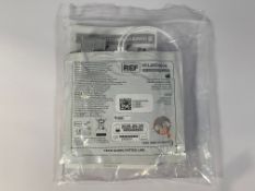 Ten Cardiac Science Paediatric Defibrillations Pads (0-8 years) REF: XELAED003A. As New (EXP: 25/09/