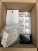 A box of twenty assorted Signia Hearing Aids and Charger, various models and colours. As New (Also i