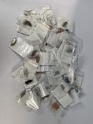 Fifty Assorted Hearing Aids, Brand and Model Varies. Untested and Pre-owned.