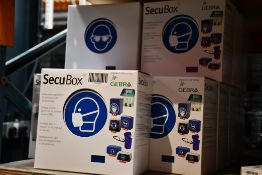 Nineteen Secubox Midi Storage Boxes by Gerber. As New.
