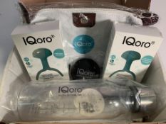 IQoro Training Pack for Snoring, Acid Reflux, Dysphagia, Wellness Mouth Care Throat to include two M