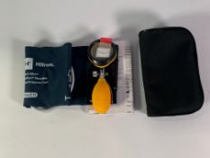 Welch Allyn DuraShock DS55 Thumbscrew Sphygmomanometer, Yellow (REF: DS-5561-169) New