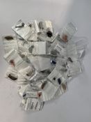 Fifty Assorted Hearing Aids, Brand and Model Varies. Untested and Pre-owned.
