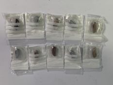 Ten Assorted Amplifon Hearing Aids. New and Sealed.