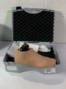 An Ottobock 1C30 Trias Right Foot Prosthetic. Pre-owned.