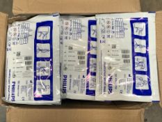 A box of thirty Heartstart Smart Pads II, REF989803139261. As New (Exp: 04/18/26).