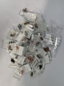 Fifty Assorted Hearing Aids, Brand and Model Varies. Untested and Pre-owned.