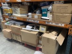 A Large Quantity of Assorted Medical Items and Equipment (Two Shelves).