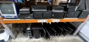 Assorted pre-owned computers, laptops & monitors sold for parts.