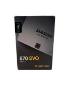 As new Samsung 870 QVO 2TB SSD 2.5'' SATA III Solid State Drive (EAN: 8806090396007) (Box sealed).