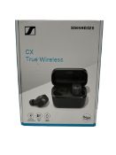 As new Sennheiser CX True Wireless In-Ear Earbuds in Black (Box sealed) (EAN: 615104355040).