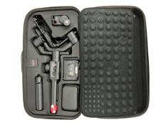 Pre-owned Moza Air 2 3-Axis Handheld Gimbal Stabilizer in case.