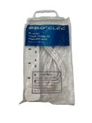 Ten as new Pro-Elec PL09181 4-Way Extension Leads.
