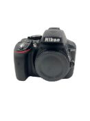 Pre-owned Nikon D5300 DSLR Camera (Body only) (Untested, sold as seen).