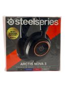 As new SteelSeries Arctis Nova 3 Multi-System Gaming Headset (EAN: 5707119043670).