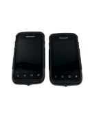 Two pre-owned Honeywell Dolphin CT60 Mobile Computers (P/N: CT60-L1N-BRP210E) (Batteries included).