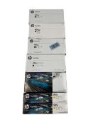 Assorted as new HP Pagewide Ink Cartridges.