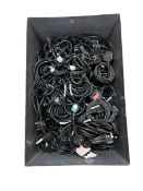 One hundred pre-owned cloverleaf power cables.