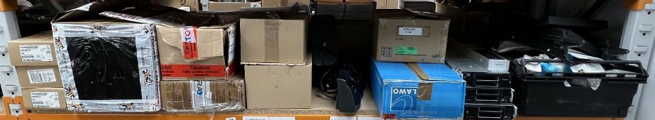 Assorted new & pre-owned IT, electrical & related items (All items untested, sold as seen).