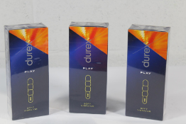 Three Durex Play Soft Vibrators Boxed and Sealed Items.