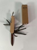 Forty eight Beechwood Pocket Knives (Over 18s only).