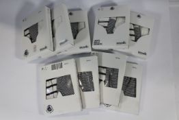 Nine items of Smallable Products to include 4x 2-Pack of Mariniere Boxers, Size 2a 86cm, 3x 3-Pack O