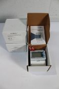 Four boxed Lumel 3-Phase DIN Rail Energy Meter 100A (MID Certified), REF: NMID30-2.