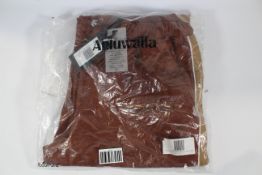 An pair of Ahluwalia Safari patterned-jacquard trousers, Size L.