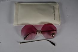 Pair of Alexander McQueen Sunglasses (AM0208S) (Arm Detached) (Missing fixings).