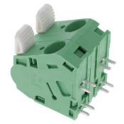 Twelve boxes of thirty five 2 Position Wire to Board Terminal Block Horizontal with Board 0.591