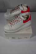 Alexandria McQueen Sneakers, Peony Pink/White, Size 37EU/6UK (Pre-owned).
