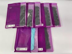 Seven Russian Pointe Balance Leotards - Eclipse Black x 6, Twilight Blue x 1 - XS x 5, XL x 2.