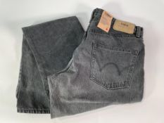 Edwin Regular Tapered Jeans - Faded Black - W32, L32.