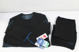 Five Miha Bodytech training functional pant and shirt underwear sets generation 2019 (Size L).