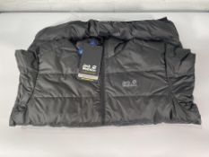 Men's Jack Wolfskin Helium Jacket - Black (XL).