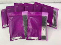 Eight Russian Pointe Resilience Leotards (Unitards) - Black - XS x 6, YL x 2.