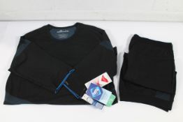 Five Miha Bodytech training functional pant and shirt underwear sets generation 2019 (Size L).