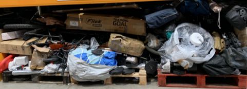 Large Quantity of Miscellaneous Items to Include Mainly Sports and Fitness Equipment.