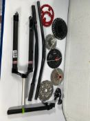 As new and pre-owned Mountain Bike Components; Sram XG 1275 12 speed 10-50 cassette, Truvatin Stylo